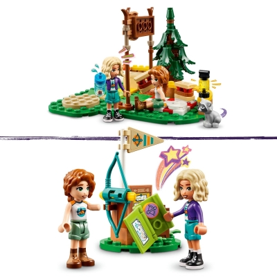 Poligonul de tir cu arcul in tabara de aventuri 42622 LEGO Friends