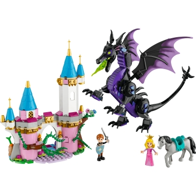 Maleficent sub forma de dragon 43240 LEGO Disney