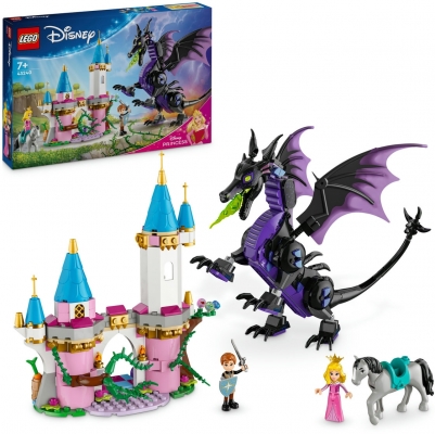 Maleficent sub forma de dragon 43240 LEGO Disney