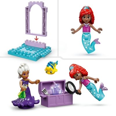 Pestera de cristal a lui Ariel 43254 LEGO Disney