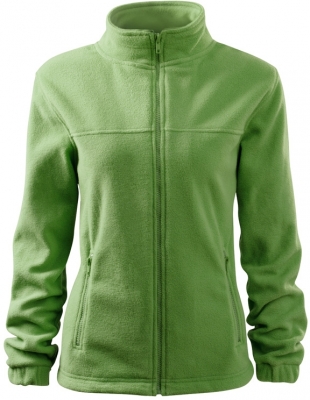 Geaca fleece pentru femei, 280 g/m2, verde iarba, Rock Safety