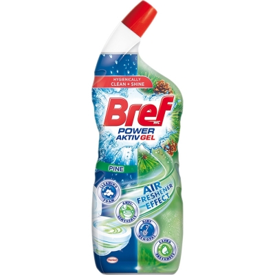 Dezinfectant gel WC 700 ml Power Aktiv Gel Pine Bref 