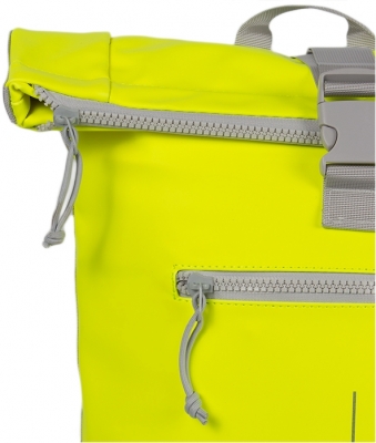 Rucsac Mart-New York Rolltop, galben neon, New Rebels