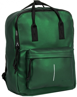 Rucsac Mart-Chicago, verde metalic, New Rebels