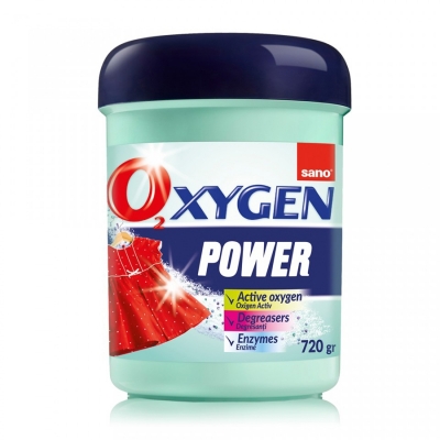 Pudra indepartare pete fara clor Sano, Oxygen Powder, 720G