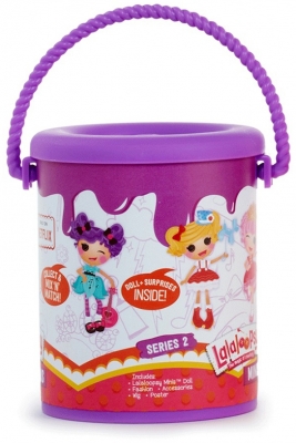 Figurina Minis, diverse modele, in cutie de vopsea Lalaloopsy 