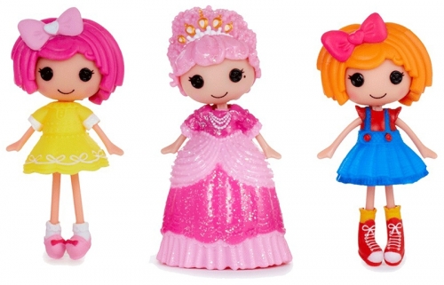 Figurina Minis, diverse modele, in cutie de vopsea Lalaloopsy 