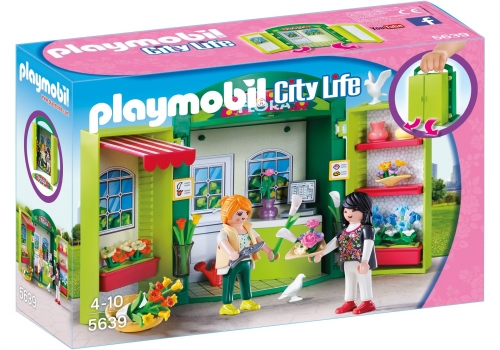 Cutie De Joaca- Florarie Playmobil