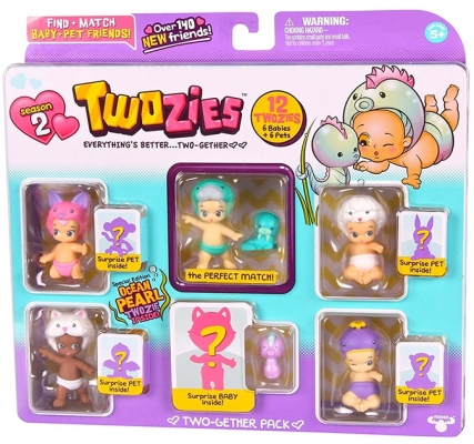 Set 6 figurine Twozies S2