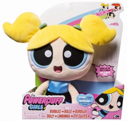 POWERPUFF GIRLS PLUS INTERACTIV BUBBLES 27 CM SPIN MASTER