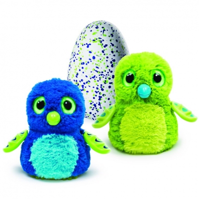 Jucarie interactiva Oul verde Hatchimals Spin Master