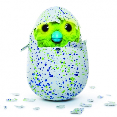 Jucarie interactiva Oul verde Hatchimals Spin Master