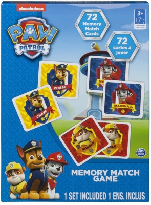 PATRULA CATELUSILOR MEMORY GAME SPIN MASTER