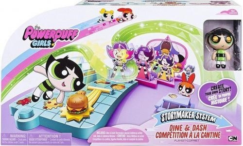 POWERPUFF GIRLS SET STORY MAKER DINE AND DASH SPIN MASTER