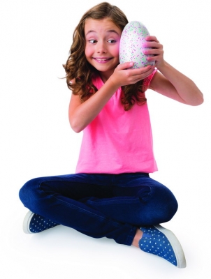 Jucarie interactiva Oul turcoaz Hatchimals Spin Master