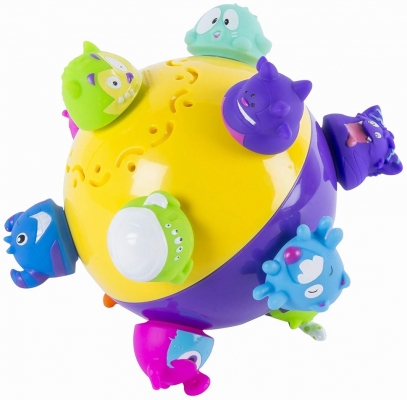 Jucarie bebelusi Mingea interactiva Chuckle ball Spin Master