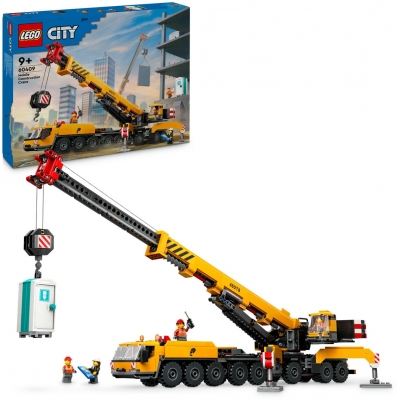 Macara mobila galbena de constructii 60409 LEGO City