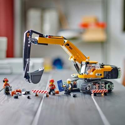 Excavator galben de constructii 60420 LEGO City