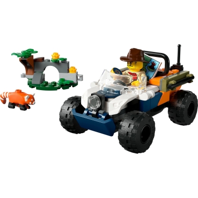 Exploratorul junglei pe ATV în cautarea unui panda rosu 60424 LEGO City