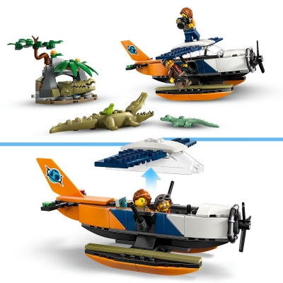 Hidroavionul unui explorator al junglei 60425 LEGO City