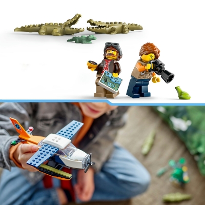 Hidroavionul unui explorator al junglei 60425 LEGO City