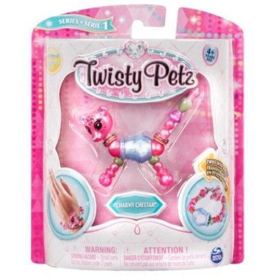 TWISTY PETZ BRATARA ANIMALUT PENTRU COLECTIONAT CHARMY CHEETAH SPIN MASTER