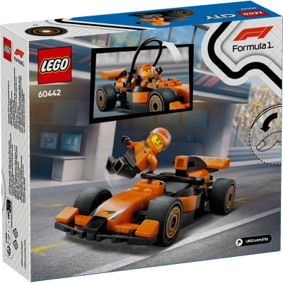 Pilot F1 cu masina de curse McLaren 60442 LEGO City