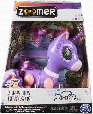 UNICORN INTERACTIV ZOOMER ZUPPS CRYSTAL SPIN MASTER