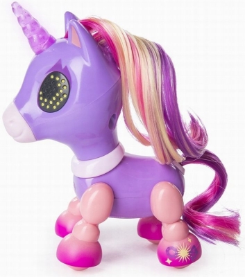 UNICORN INTERACTIV ZOOMER ZUPPS CRYSTAL SPIN MASTER