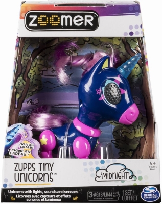 UNICORN INTERACTIV ZOOMER ZUPPS MIDNIGHT SPIN MASTER