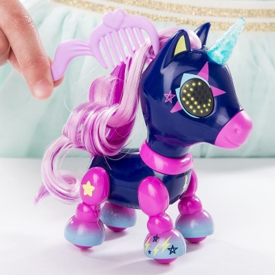 UNICORN INTERACTIV ZOOMER ZUPPS MIDNIGHT SPIN MASTER