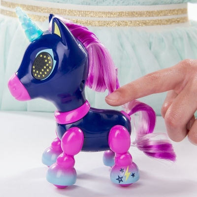 UNICORN INTERACTIV ZOOMER ZUPPS MIDNIGHT SPIN MASTER