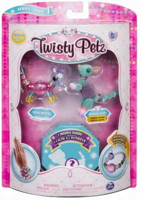 TWISTY PETZ SET 3 BRATARI ANIMALUTE SORICEL CANGUR CAPRIOARA SPIN MASTER