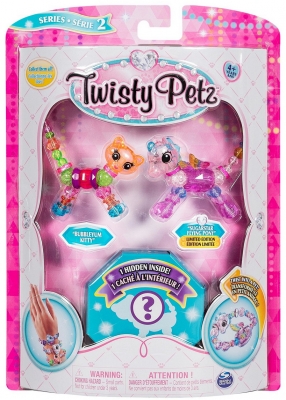 TWISTY PETZ SET 3 BRATARI ANIMALUTE PISICUTA PONEI SI SURPRIZA SPIN MASTER