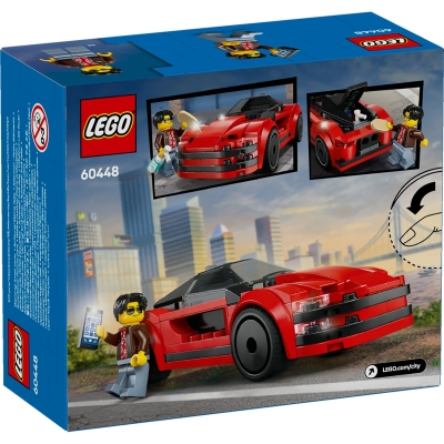 Masina sport rosie 60448 LEGO City