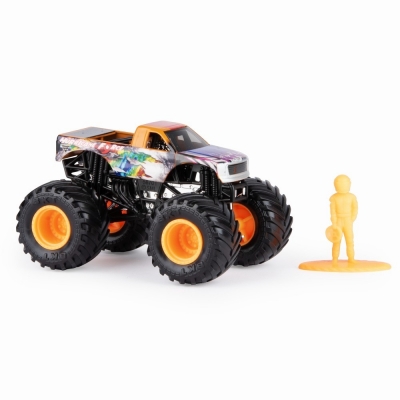 Masina de jucarie Metalica Hurricane Force, scara 1 la 64, Monster Jam Spin Master