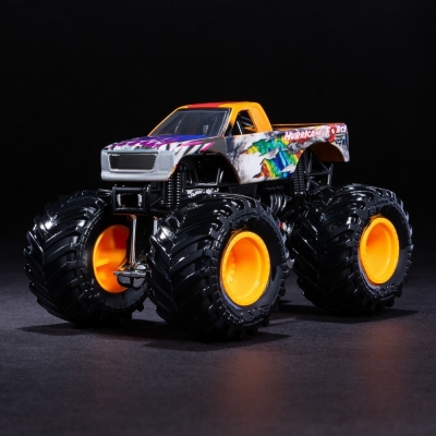 Masina de jucarie Metalica Hurricane Force, scara 1 la 64, Monster Jam Spin Master