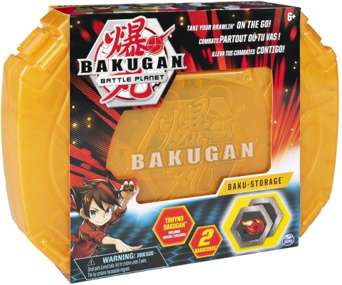 Caseta pentru pastrare cu figurina bila Bakugan Trhyno Spin Master