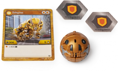 Caseta pentru pastrare cu figurina bila Bakugan Trhyno Spin Master