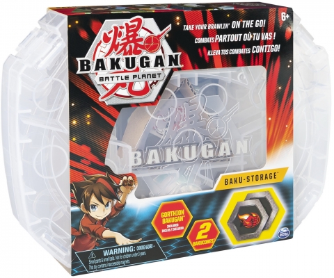 Caseta pentru pastrare cu figurina bila Bakugan Gorthion Spin Master