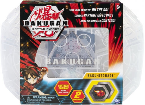 Caseta pentru pastrare cu figurina bila Bakugan Gorthion Spin Master