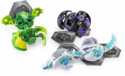 Set figurine bila Bakugan Start Pack Ventus Vicerox 3 buc/set Spin Master