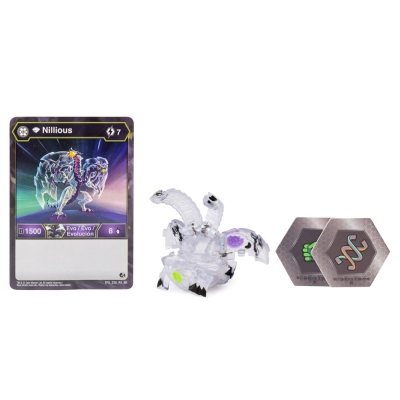 Figurina bila Bakugan Diamond Nillious Spin Master