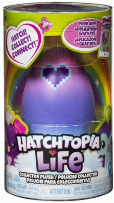 Jucarie de plus Life Plus, surpriza in ou, Hatchtopia Spin Master