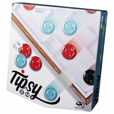 Joc de strategie 3D Marbles Tipsy din Lemn Spin Master