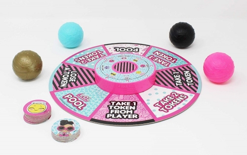 Joc de societate distractiv Ruleta luminoasa LOL Spin Master