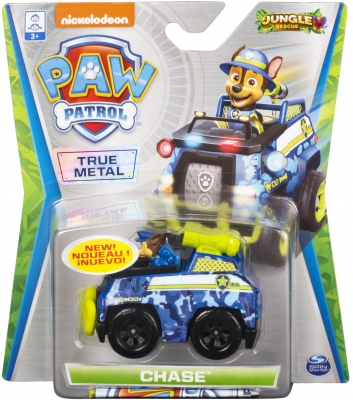 PATRULA CATELUSILOR MASINUTA METALICA CHASE JUNGLE RESCUE SPIN MASTER