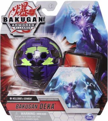 Figurina bila Bakugan S2 Deka Nilliousx Eenoch Spin Master