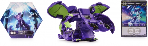 Figurina bila Bakugan S2 Deka Nilliousx Eenoch Spin Master