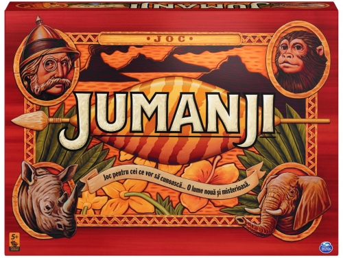 Joc de societate Jumanji, limba romana, Spin Master